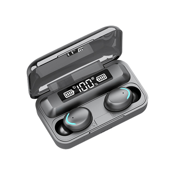 Casti wireless Bluetooth Bivier Fly, microfon HD, Noise CancellingTrue Stereo, compatibile cu orice telefon